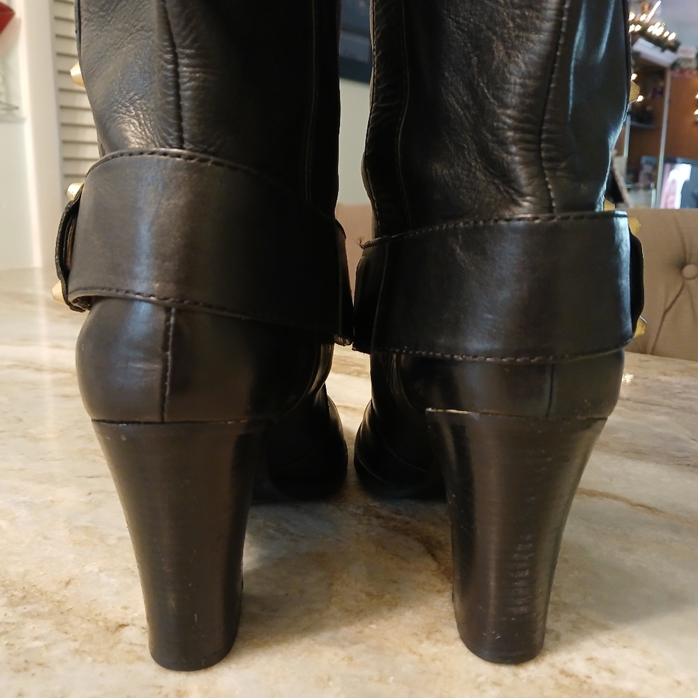 Michael Kors Black Leather boots - Picture 5 of 6
